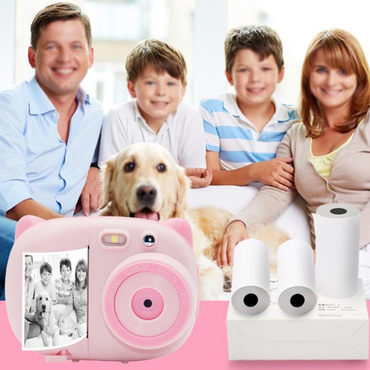 3pcs /Box Children Printing Camera Photo Paper Photo Thermal Paper Photographs Camera Film - White