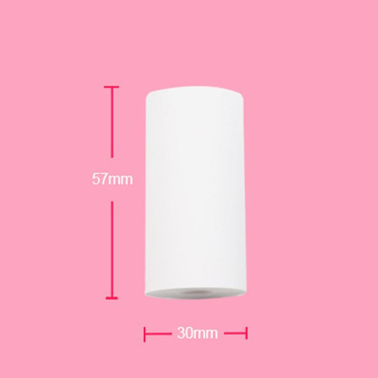 3pcs /Box Children Printing Camera Photo Paper Photo Thermal Paper Photographs Camera Film - White