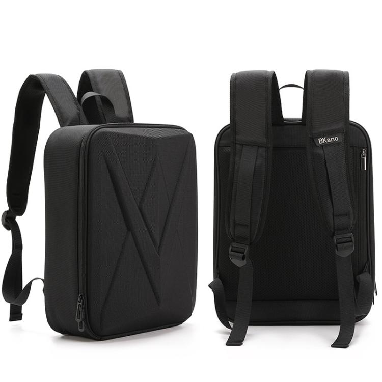 For DJI Air 3 / 3S BKANO AS3-013 Portable Shoulder Bag Hard-shell Storage Backpack - Black