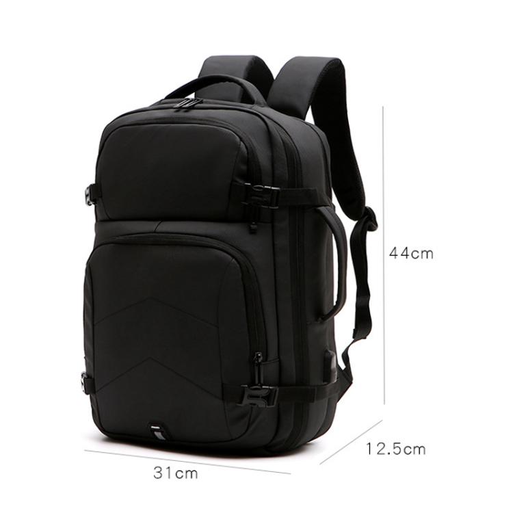 For DJI Air 3  BKANO A3-005 Large Capacity Shoulder Bag Organizer Backpack - Black