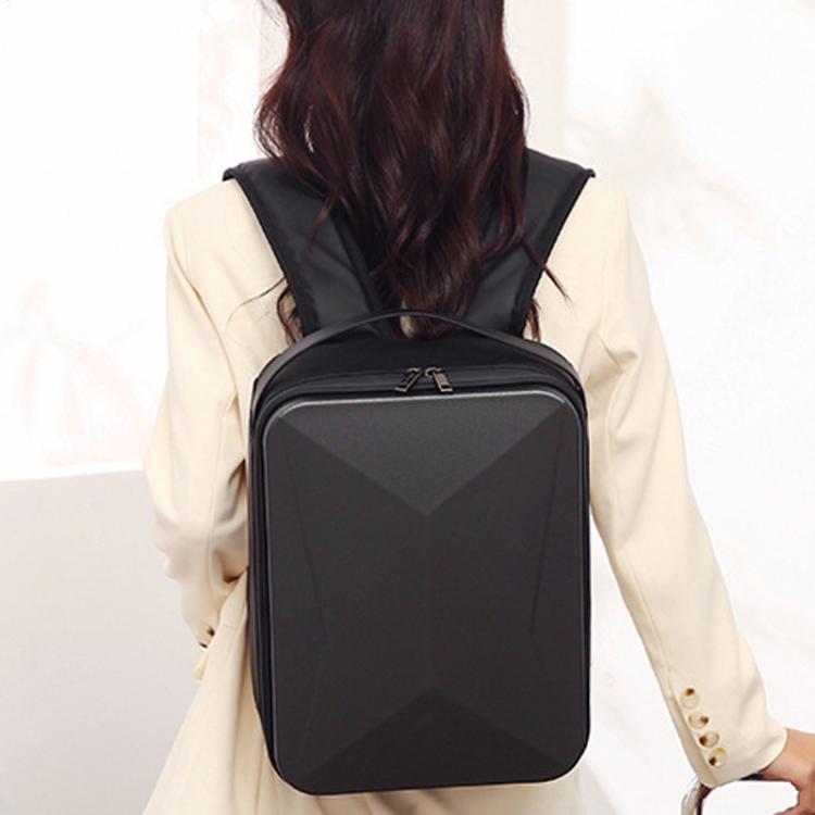For DJI Air 3S BKANO A3-007 Organizer Backpack Hard-shell Shoulder Bag - Black