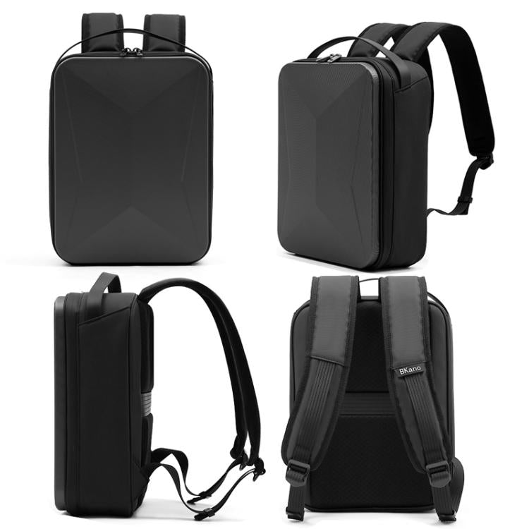 For DJI Air 3S BKANO A3-007 Organizer Backpack Hard-shell Shoulder Bag - Black