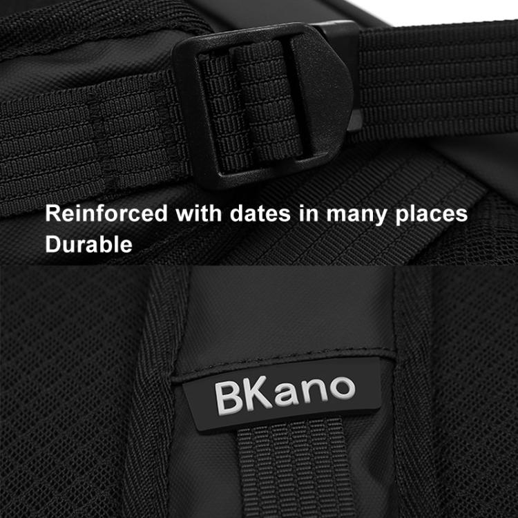 For DJI Air 3S BKANO A3-007 Organizer Backpack Hard-shell Shoulder Bag - Black