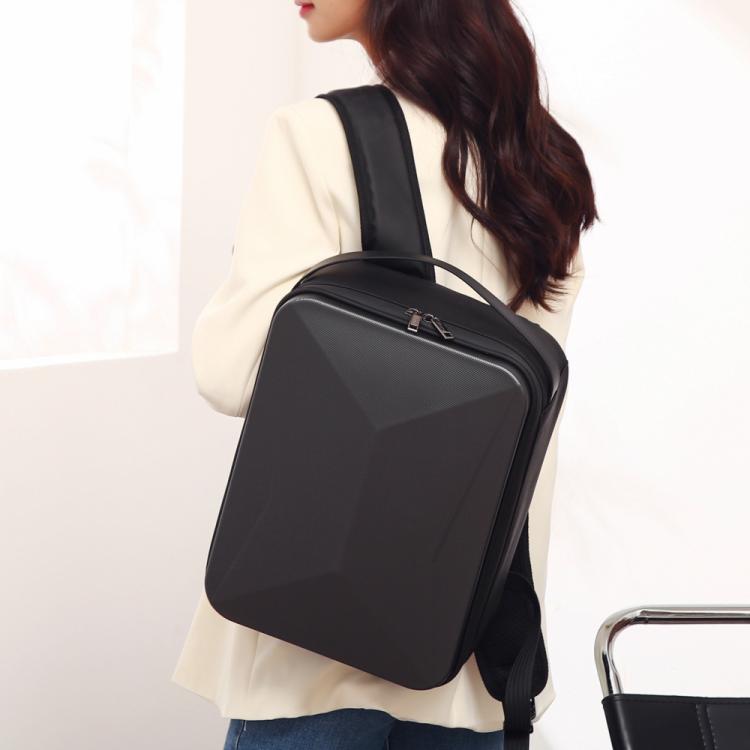 For DJI Air 3S BKANO A3-007 Organizer Backpack Hard-shell Shoulder Bag - Black