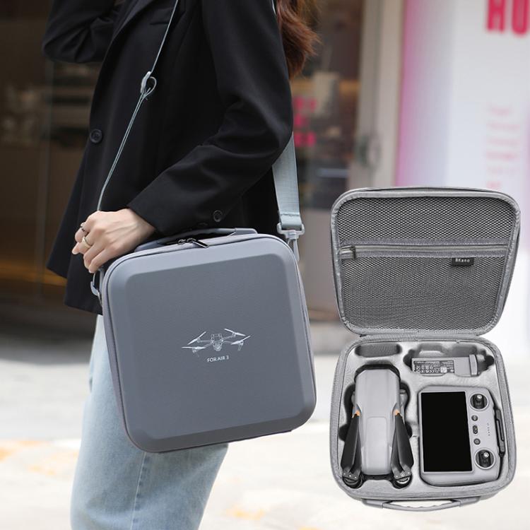 For DJI Air 3 / RC2 / RC-N2 BKANO A3-009 Crossbody Bag Suitcase - Gray