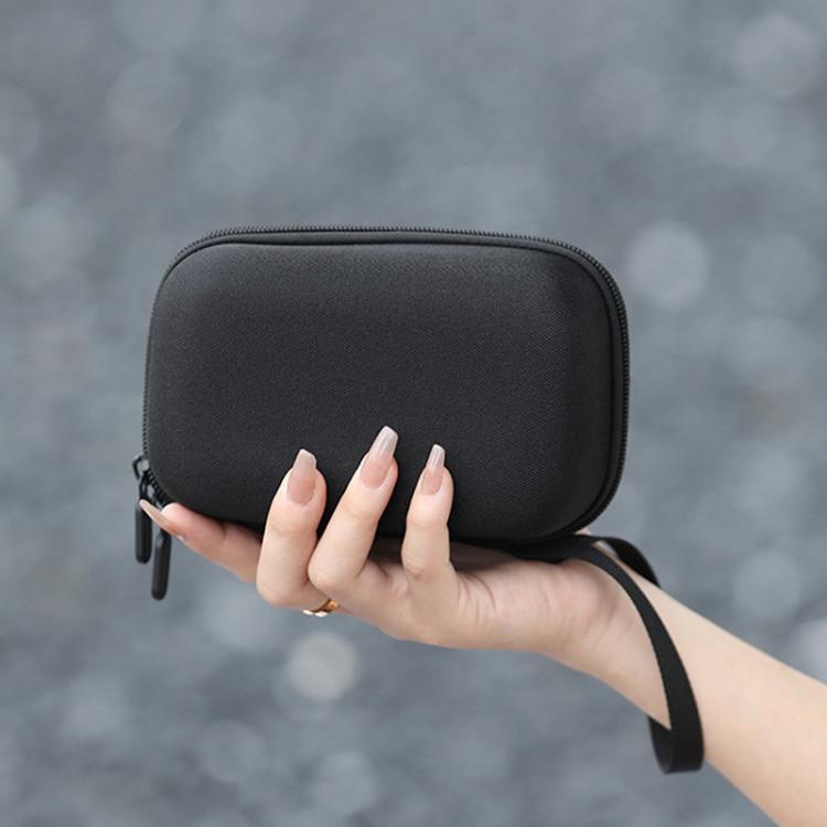 For Insta360 Ace / Ace Pro / Ace Pro 2 BKANO AC-001 Organizer Hard-shell Clutch Bag - Black