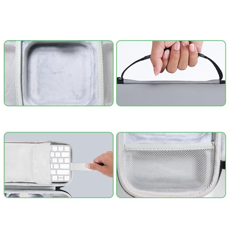 For Mac Mini M4 Pro Storage Bag Carrying Case Can Store Keyboard, Mouse