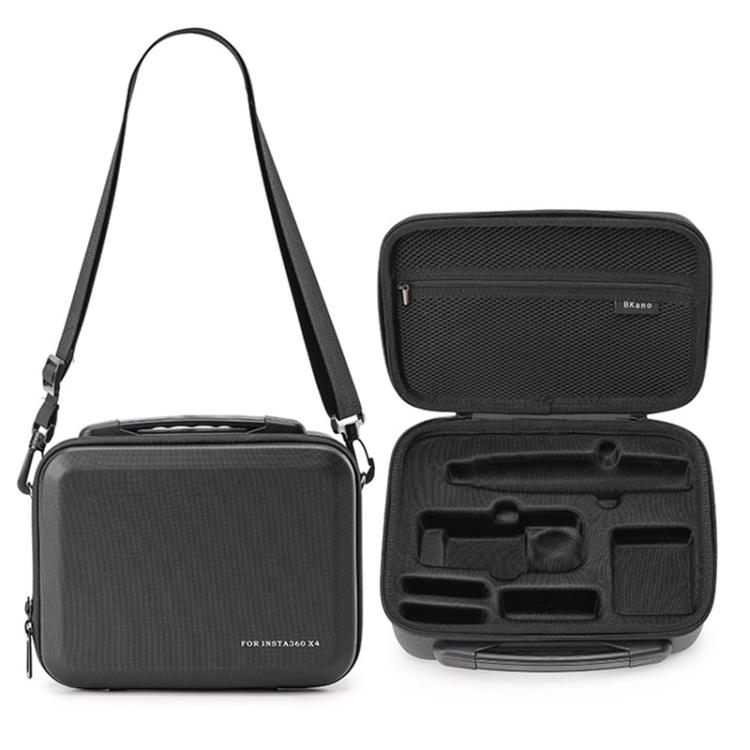 For Insta360 X4 BKANO INX4-002 Shoulder Handheld Storage Bag Crossbody Bag - Black