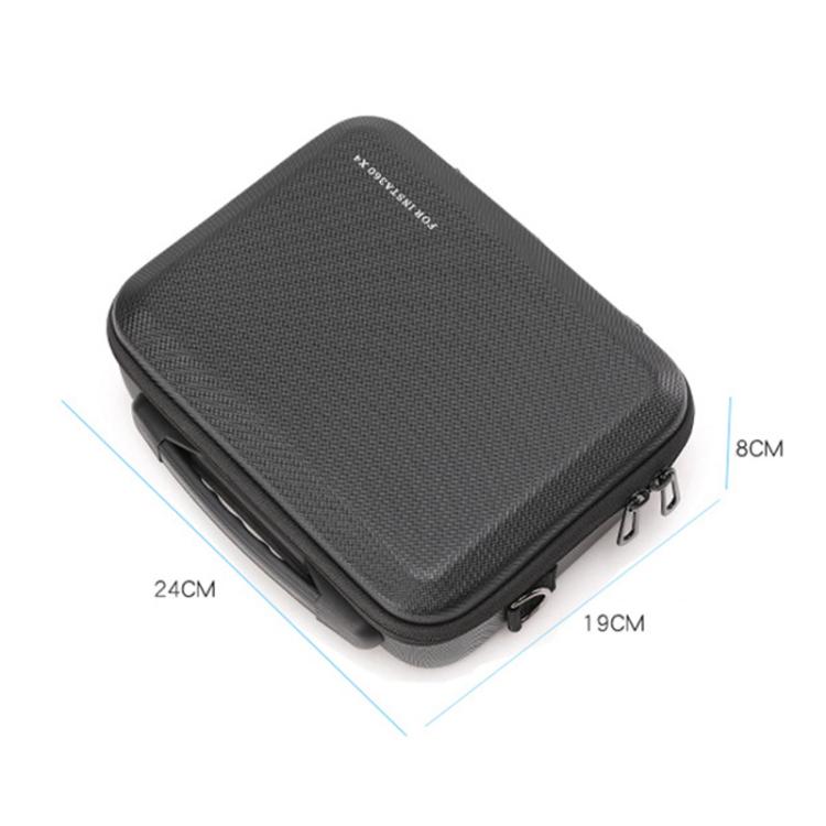 For Insta360 X4 BKANO INX4-002 Shoulder Handheld Storage Bag Crossbody Bag - Black