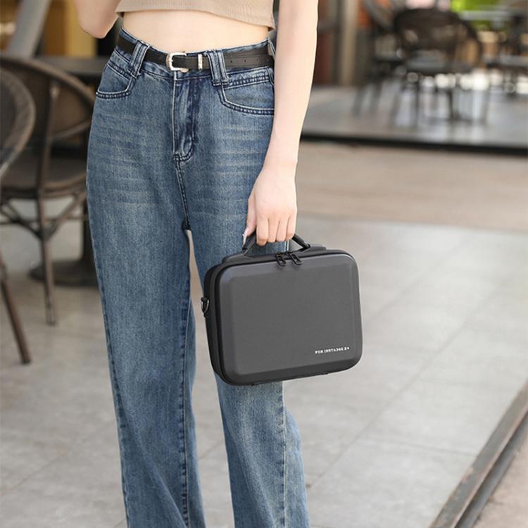 For Insta360 X4 BKANO INX4-002 Shoulder Handheld Storage Bag Crossbody Bag - Black