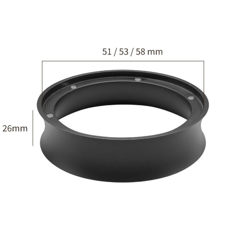 53mm Heightened Coffee Handle Powder Catch Magnetic Ring