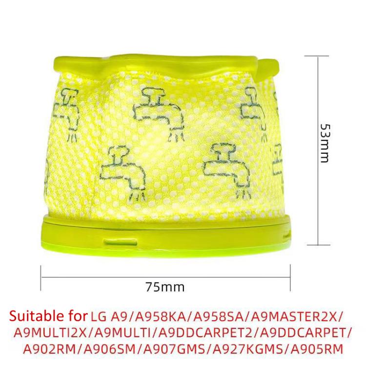 For LG CordZero A9 Vacuum Cleaner Filter Replacement Parts