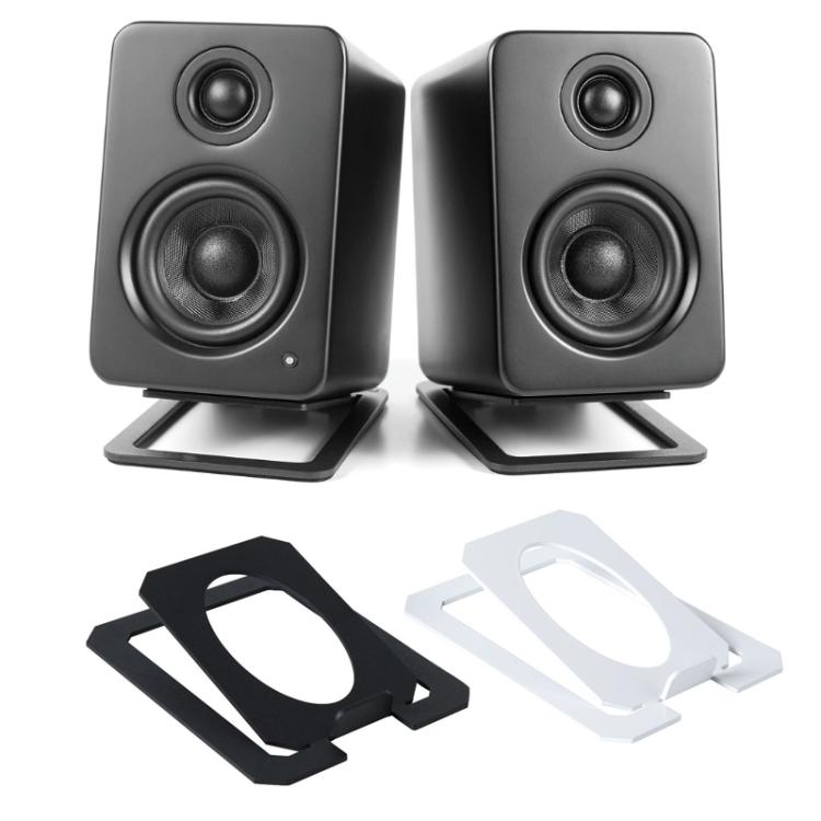Tilted Metal Desktop Speaker Stand Studio Monitor Speaker Bracket