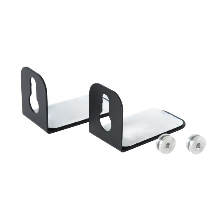 Universal Wall Mount Sound Bar Bracket For Speakers Within 5.1 Inch In Width - Black