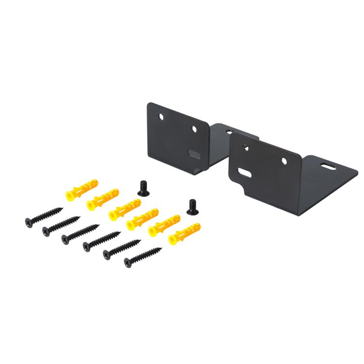 Wall Mount Kit for Soundbar Universal Dual Bracket for Most Sound Bar - Black