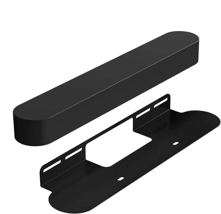 Metal Wall Mount Sound Bar Bracket for Sonos Beam Gen 2 / Gen 1 - Black