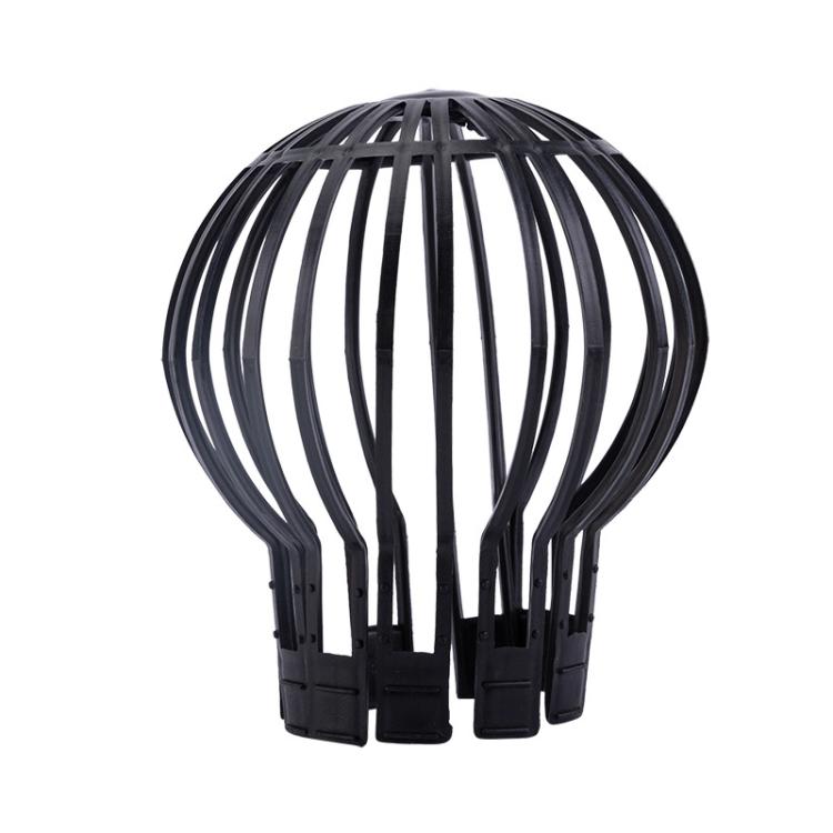 Drainage System Garden Filter Cover Eaves Leaking Pipe Dredging Funnel Protective Cover, Style: Spherical - Black