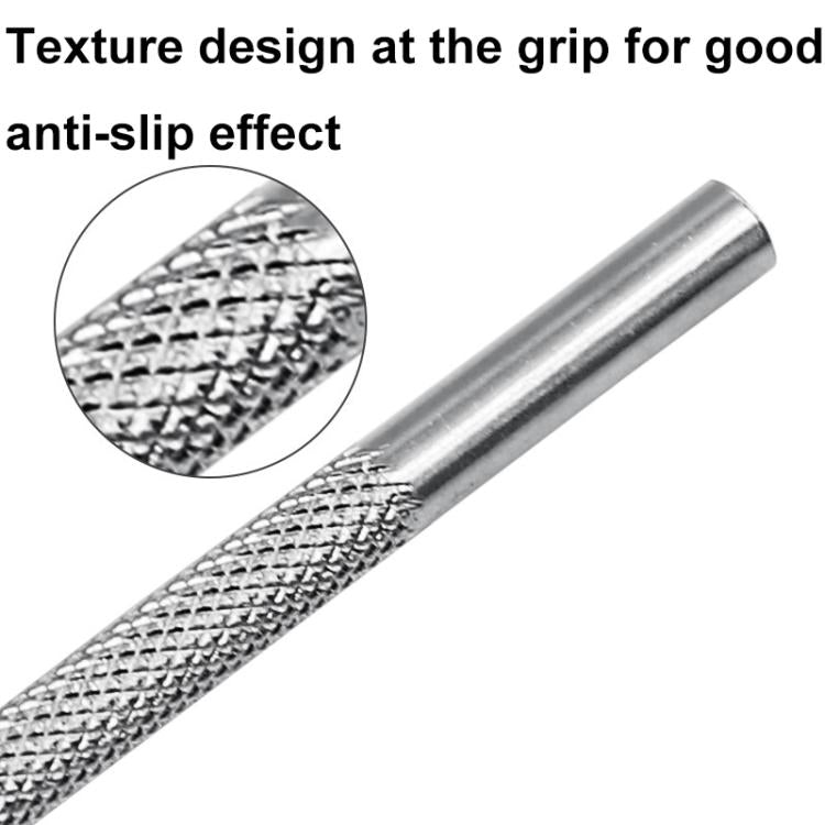 10pcs Belt Punching Round Punch Leather Hollow Punch High Hardness Punching Tool, Size: 3.5mm