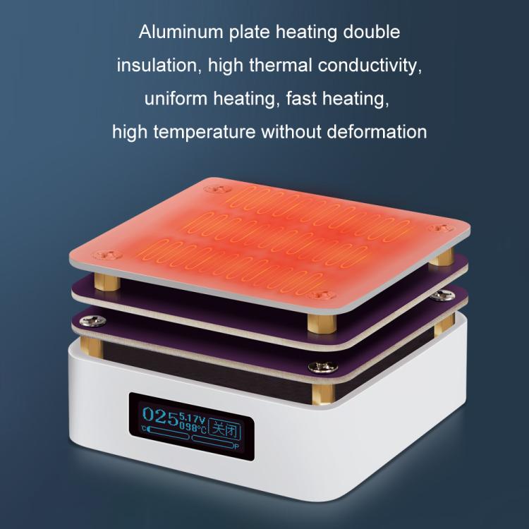 LCD Intelligent Temperature Control Screen Displays Double-Layer Heating Plate - ZFX-G3061