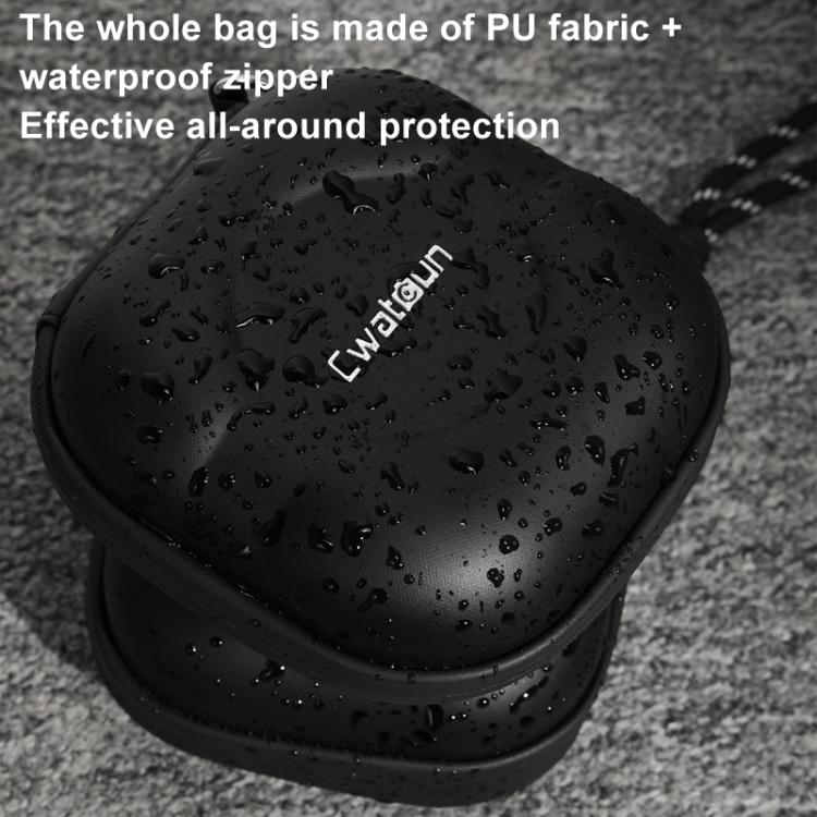 Cwatcun D164 Small Filter Organizer Camera Lens Digital Protection Bag - Black