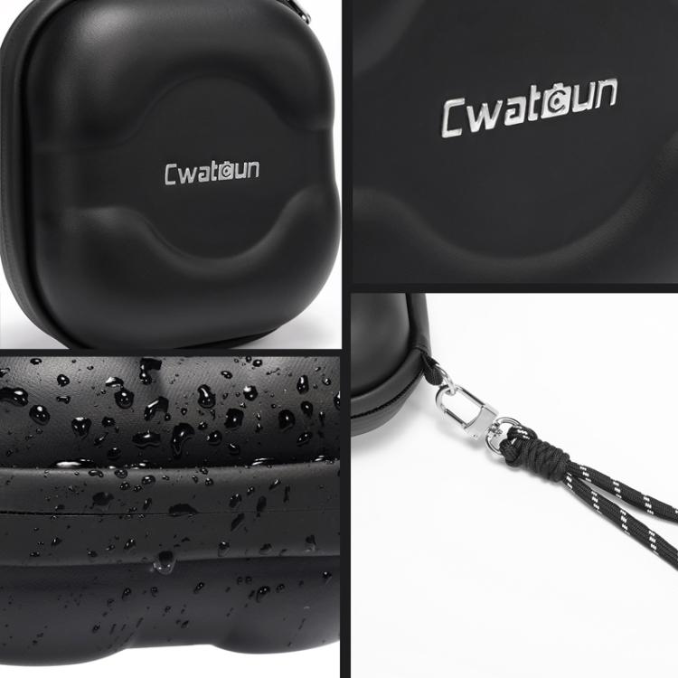 Cwatcun D164 Small Filter Organizer Camera Lens Digital Protection Bag - Black