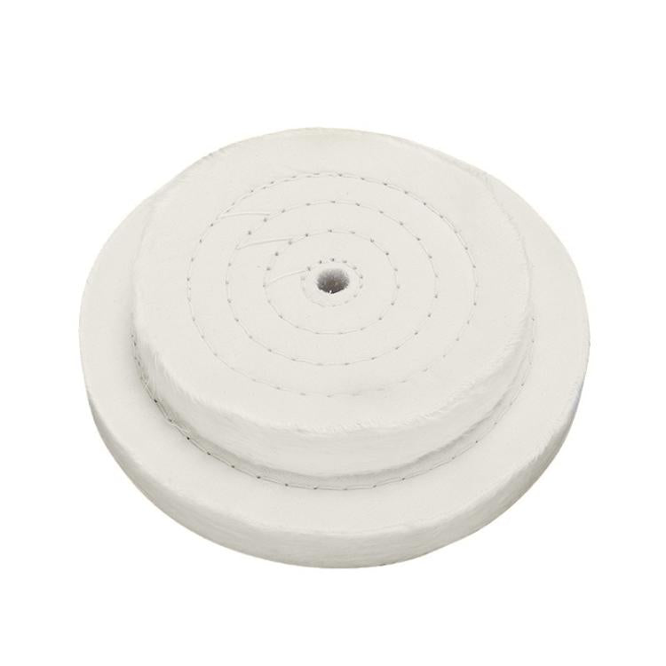 Angle Grinder Flat Polishing Cotton Cloth Wheel, Size: 8 Inch 70 Layers
