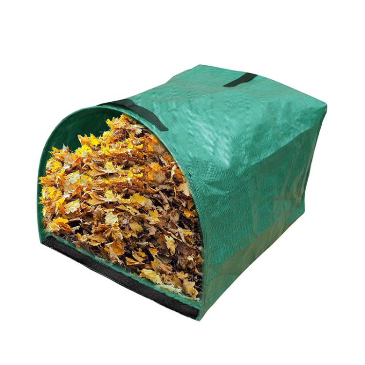 53Gallons Garden Leaf Bag Organizer Large Capacity Garden Weed Cleanup Bag