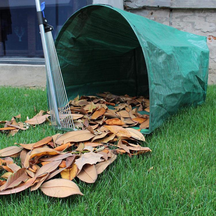 53Gallons Garden Leaf Bag Organizer Large Capacity Garden Weed Cleanup Bag