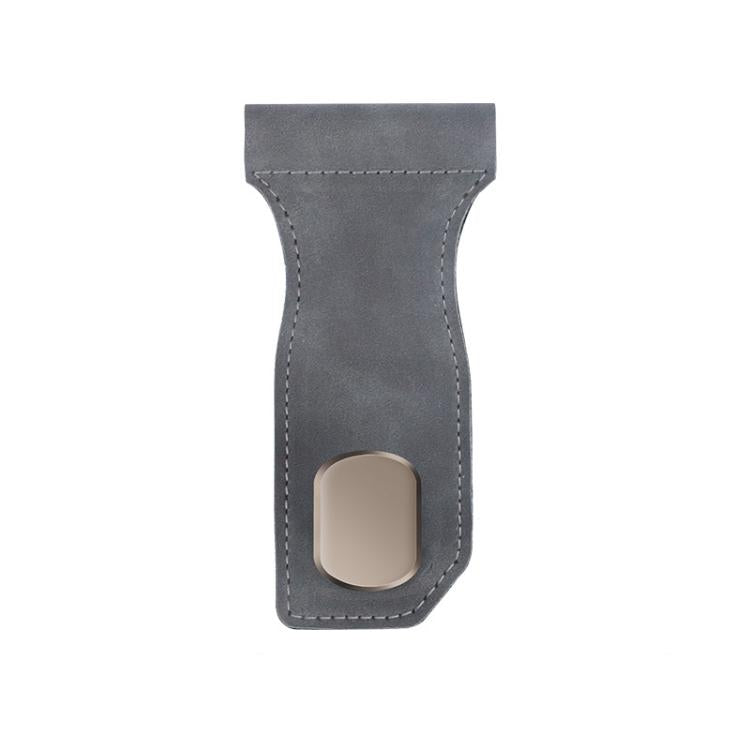 Car Fur Leather Passenger Front Organizer Hooks, Style: Single Hook Gray