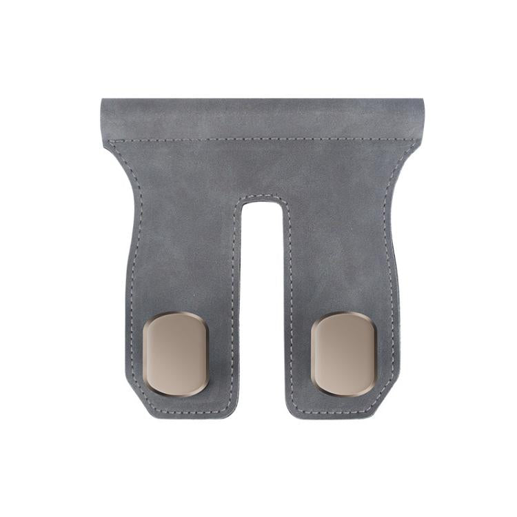 Car Fur Leather Passenger Front Organizer Hooks, Style: Dual Hook Gray