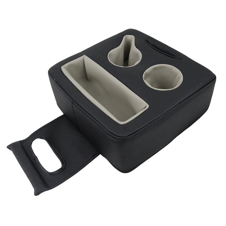 Cars Multifunctional Universal Cup Holder Storage Box - Black