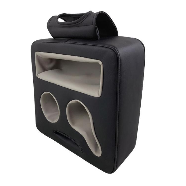 Cars Multifunctional Universal Cup Holder Storage Box - Black