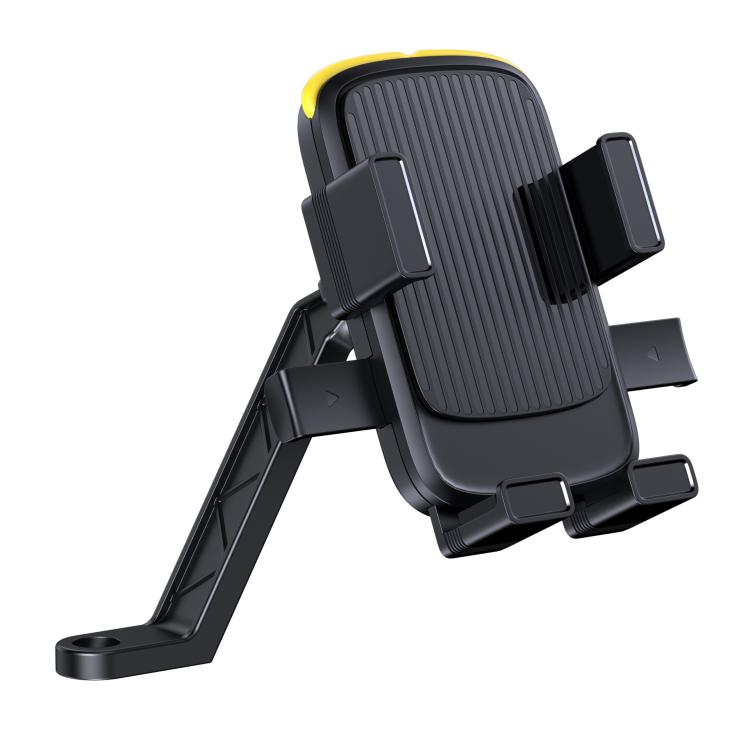 Rearview Mirror  Bicycle and Motorcycle Phone Holder with Hidden Silicone Strap