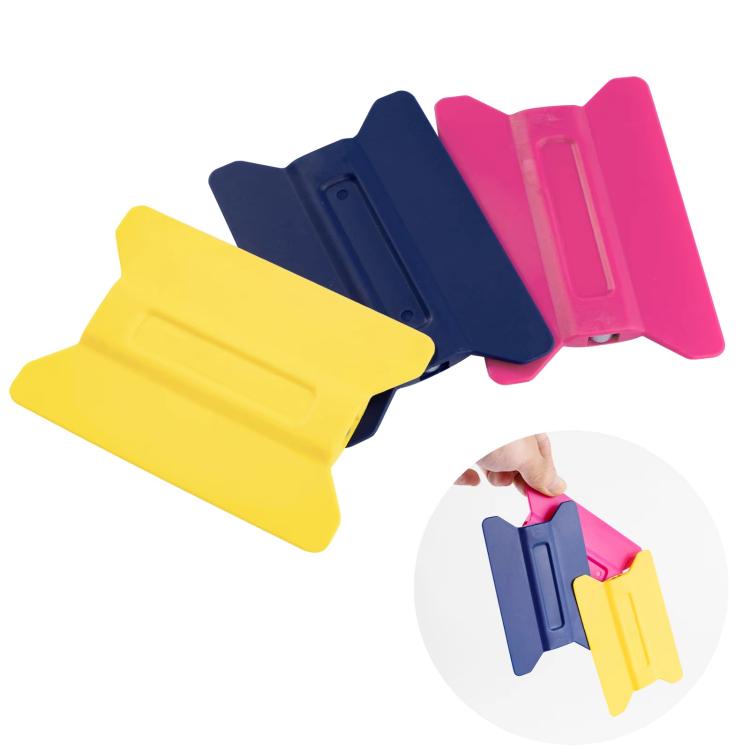 With Magnet Car Film Scraper Plastic Winged Scraper Tool