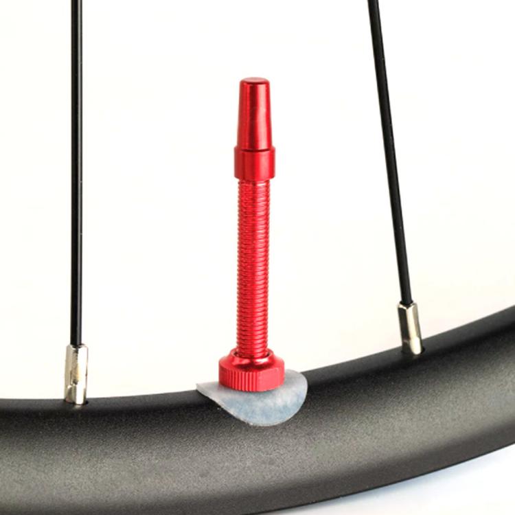 Mountain Road Bike Tubeless French Vacuum Valve, Color: 60mm Black B