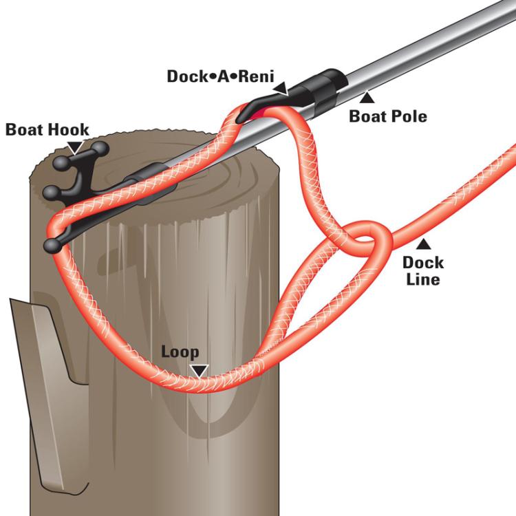 Ship Lifeboat Retractable Multifunctional Hook Head - A10139