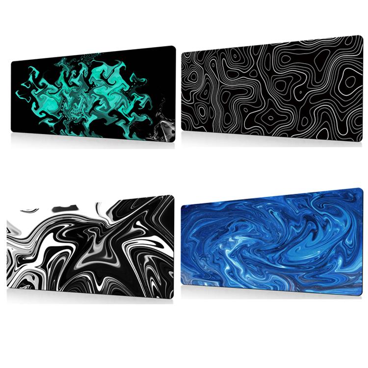 Large Abstract Mouse Pad Gamer Office Computer Desk Mat, Size: 300x700x2mm