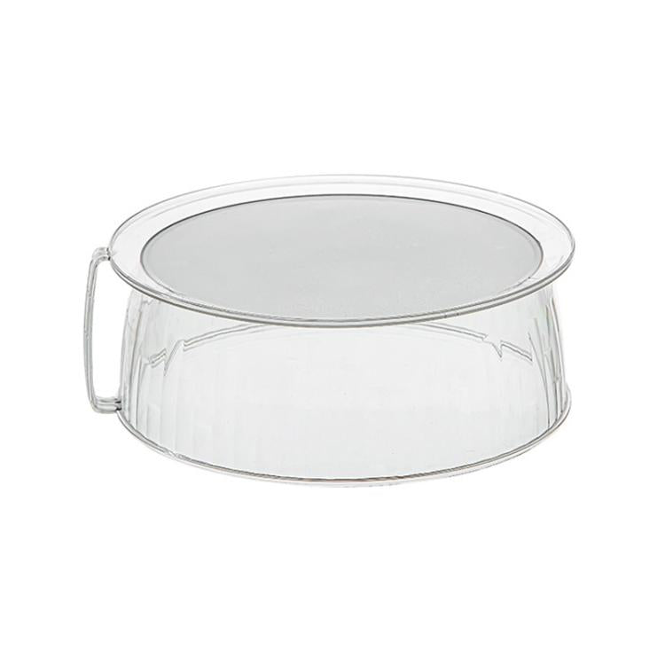Microwave Food Heating Splashproof Cover Food Grade PC Household High Temperature Resistant Bowl Rice Cover - Regular Model