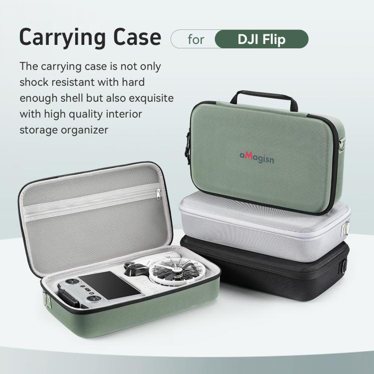 For DJI Flip Drone aMagisn Storage Case Shoulder Bag Compatible with RC 2 or RC-N3 Remote Controller