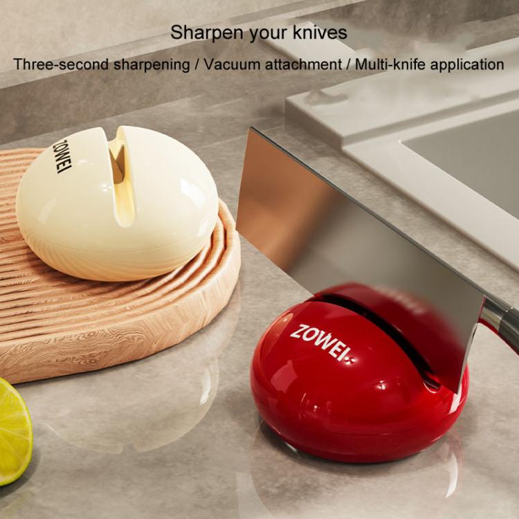 Suction Cup Knife Sharpener Kitchen Household Mini Sharpening Tool Tungsten Steel Quick Sharpening Tool