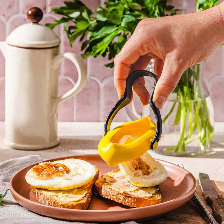 Kitchen Silicone Omelette Mould Household Cake Baking Tools - Round