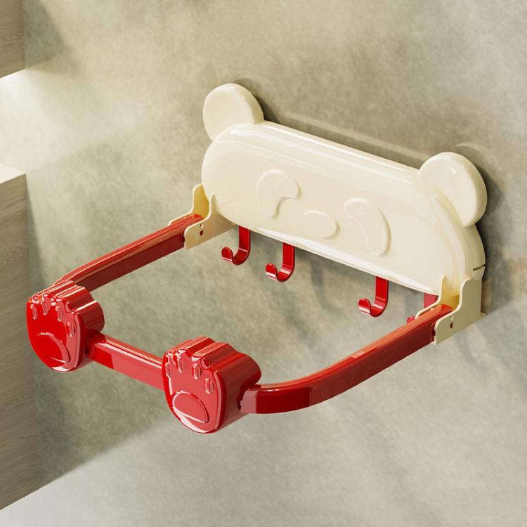 Suction Cup Basin Rack Bathroom No-Punch Foldable Multifunction Hook Organizer Wall Shelf