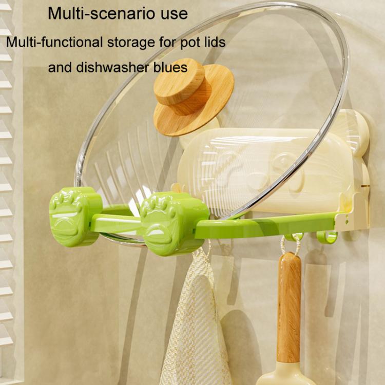 Suction Cup Basin Rack Bathroom No-Punch Foldable Multifunction Hook Organizer Wall Shelf