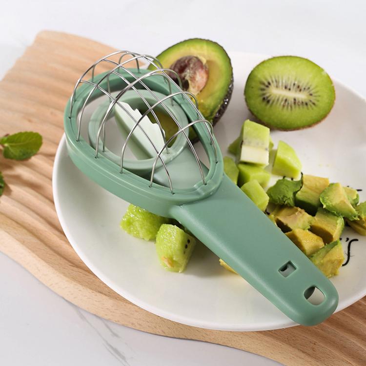 Multifunctional 3 In 1 Avocado Slicer Kitchen Household Fruit Cutter