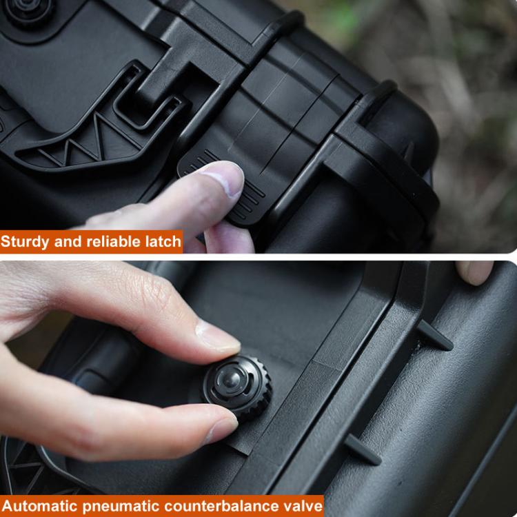 For DJI Flip CYNOVA FL-AQX-CY IP67 Waterproof Pressure And Shock Resistant Safety Case - Black