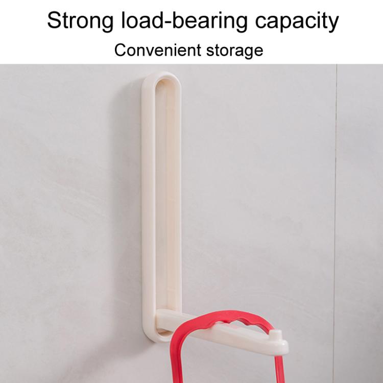Balcony Household No-Punch Foldable Clothes Rack Clip Organizer