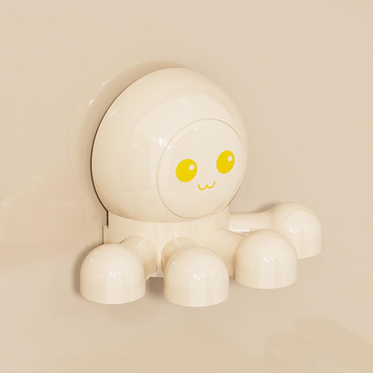 Octopus Suction Cup Toothbrush Holder Bathroom Wall Mounted Toothbrush Storage Shelf