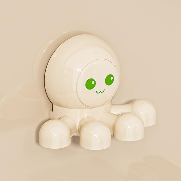 Octopus Suction Cup Toothbrush Holder Bathroom Wall Mounted Toothbrush Storage Shelf