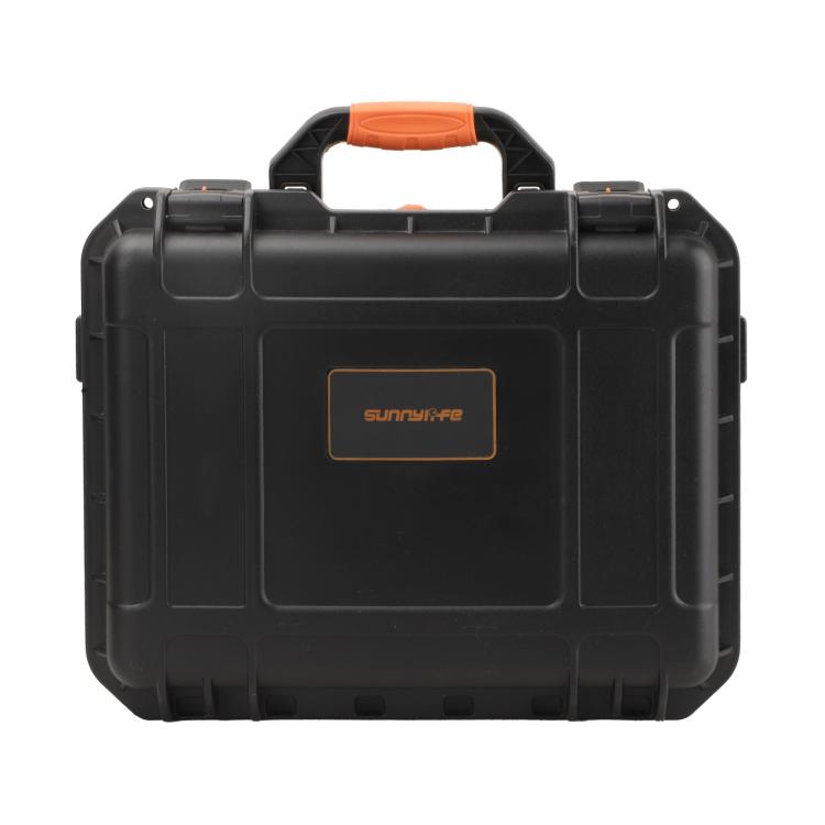 For DJI Flip Sunnylife AQX-19 Waterproof Storage Protective Suitcase Aerial Camera Smooth Flying Kit Bag - Black