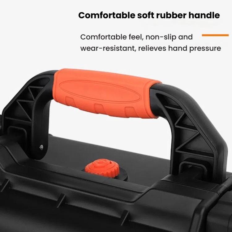 For DJI Flip Sunnylife AQX-19 Waterproof Storage Protective Suitcase Aerial Camera Smooth Flying Kit Bag - Black